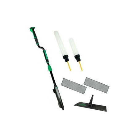 Unger Unger Excella 18in Floor Cleaning Kit, 52in Handle - Microfiber  - EFKT1